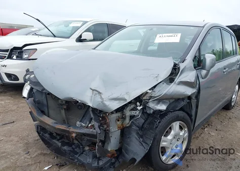 2009 Nissan Versa S/Sl from USA, damaged, VIN 3N1BC13E69L485552